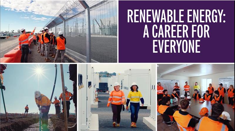 Renewable energy - a career for everyone